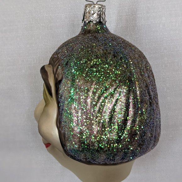 Christopher Radko Vampire Head Halloween Fine Glass Ornament New w/o Tags - Picture 2 of 6